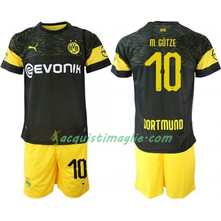 Divisa di Calcio Borussia Dortmund M.Gotze 10 Bambino Trasferta 2018/2019